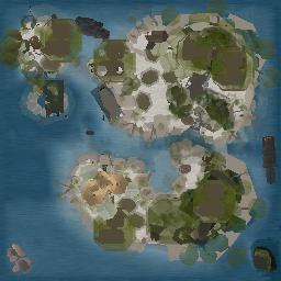 Map tile of Isla Dulce