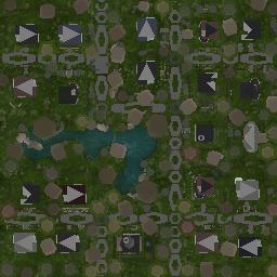 Map tile of Bryn Tawel