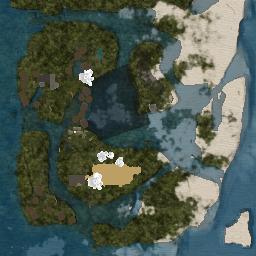 Map tile of Long Leaf Island