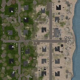 Map tile of Badger Beach