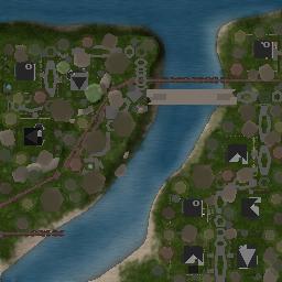 Map tile of Clayton Ravine