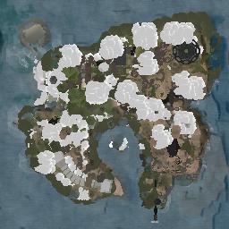 Map tile of Brampton Island