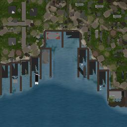 Map tile of Dahm Strait