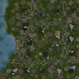 Map tile of Barker