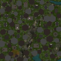 Map tile of Hickory Ridge