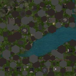 Map tile of Lake Haus