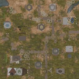 Map tile of Olea Hills
