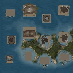 Map tile of Redfish Bluefish