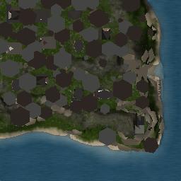 Map tile of Sunrise Pines