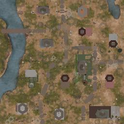 Map tile of Dos Palmeras