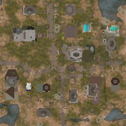Map tile of Mellow Pines