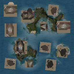 Map tile of Justa Cove