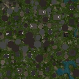 Map tile of Las Abedules