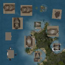 Map tile of Puka Shoals