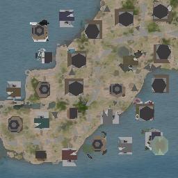 Map tile of Crocodile Beach