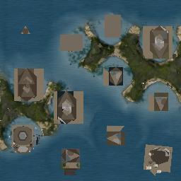 Map tile of Pleasant Waters