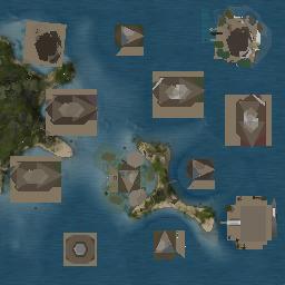 Map tile of Twin Palms