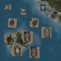 Map tile of Shiny Sands