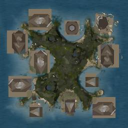Map tile of Baie des Sirenes