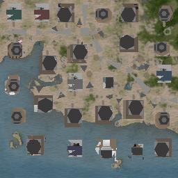 Map tile of Twin Anchors