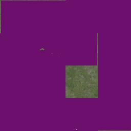 Map tile of grass block 15cm