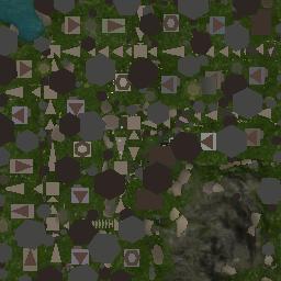 Map tile of Lac Brouillard