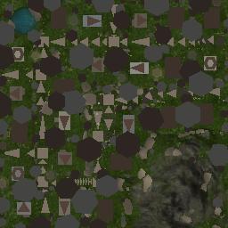 Map tile of Caribou Ridge
