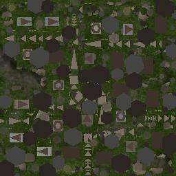 Map tile of Evangeline Wilderness