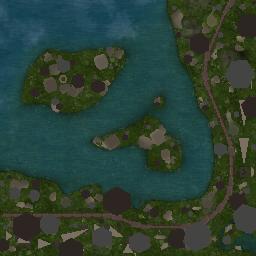 Map tile of Hjemmebygd