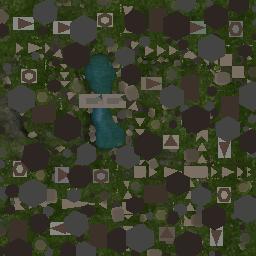 Map tile of Rosebud Hill