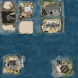Map tile of Playa De Papayas