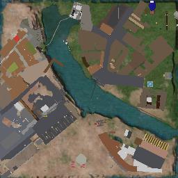 Map tile of Graulhet virtuel