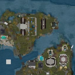 Map tile of Ardal