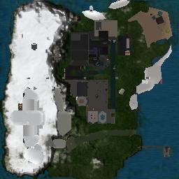 Map tile of Lake Mountbatten