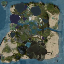 Map tile of Budbud