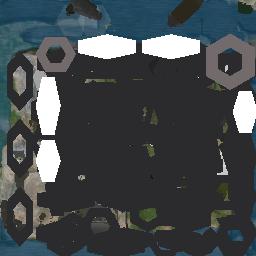 Map tile of Mt Gordo