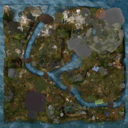 Map tile of Phyre Haven Rainforest