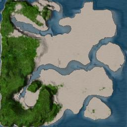 Map tile of Castle Beach