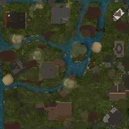 Map tile of Big Bear Lake