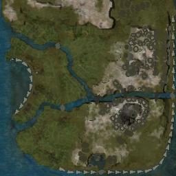 Map tile of Blackwater Point