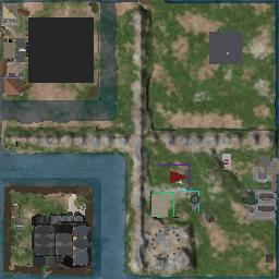 Map tile of Kent City