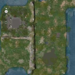 Map tile of Fiji Island 3