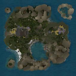 Map tile of Valla Beach