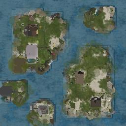 Map tile of Sunny Island