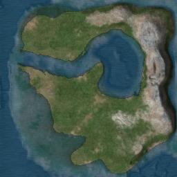 Map tile of Niihau Island