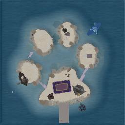 Map tile of Catspaw Island