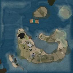 Map tile of Redwood Island