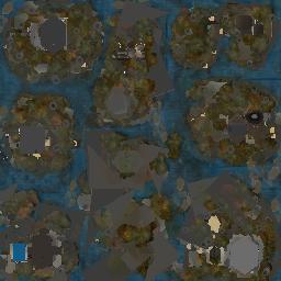 Map tile of Whiskey Hollow