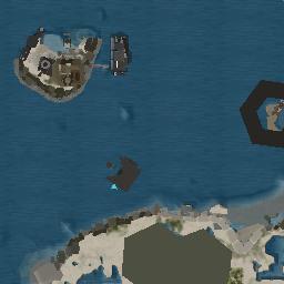 Map tile of Bauer Gulf