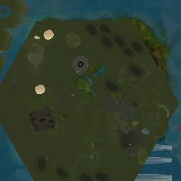 Map tile of Hidden Cove Falls